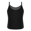 Moily Girls Sequins Adjustable Spaghetti Straps Tank Top Cami Shirts Dancewear for Jazz Hip Hop Black 10 view 2