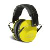 Walker's Unisex Adult's Lightweight Foldable Hearing Protection 22 dB Noise Reduction Pro Low-Profile Folding Passive Earmuffs, Yellow view 3