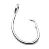 11/0-16/0 Big Game White Forged Offset Circle Hooks Shark & Swordfish (Pack of 10) view 4