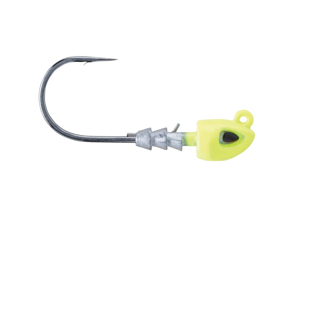 Berkley Fusion19 Swimbait Fishing Jigheads, Chartreuse