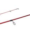 Ugly Stik 7 Carbon Spinning Rod, One-Piece, 6-12lb Line Rating, Medium Power, Fast Action, 3/16-5/8 oz. Lure Rating, Red/Black view 2