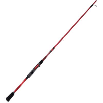 Shakespeare Ugly Stik 7 Carbon Spinning Rod, One Piece Spinning Rod, 6-10lb Line Rating, Medium Light Rod Power, Fast Action, 1/8-1/2 oz. Lure Rating, Red/Black