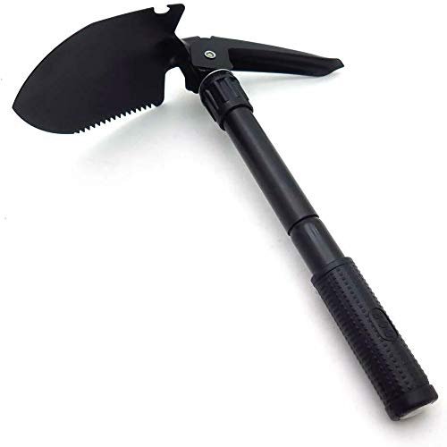 HTTMT- ET-Shovel001 -Multi-functional Military Folding Shovel Survival Spade Emergency Garden Camping
