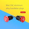 Handlebar End Plugs 1-Pair, Aluminum Anti-Rust Bike Handlebar Plugs for Mountain Road Bicycles, Expanding Locking Design Bar End Caps view 3