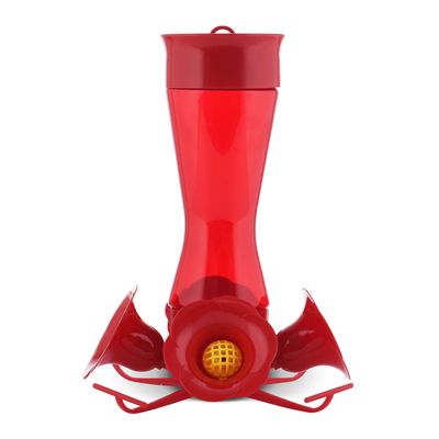 Perky-Pet Premium 2-Pack 403CP Pinch Waist Plastic Hummingbird Feeder, 8-Ounce