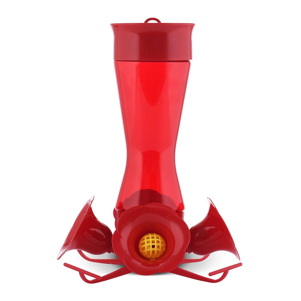 Perky-Pet Premium 2-Pack 403CP Pinch Waist Plastic Hummingbird Feeder, 8-Ounce