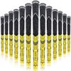 Multi -Compound Golf Grips,Mid Size All-Weather Control Thread Technology Rubber Combine with Carbon Yard, Anti-Slip-Set of 13(Yellow,Midsize) view 1