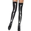 RUIXIB Halloween Costume Scary Skeleton Long Stockings Carnival Horror Theme Party Cosplay Props Over Knee High Socks view 1