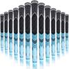Multi -Compound Golf Grips,Mid Size All-Weather Control Thread Technology Rubber Combine with Carbon Yard, Anti-Slip-Set of 13(Blue,midsize) view 1