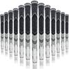 Multi -Compound Golf Grips, Standard Size All-Weather Control Thread Technology Rubber Combine with Carbon Yard, Anti-Slip-Set of 13(Gray,Standard Size) view 1