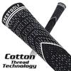 Multi -Compound Golf Grips, Standard Size All-Weather Control Thread Technology Rubber Combine with Carbon Yard, Anti-Slip-Set of 13(Gray,Standard Size) view 2