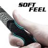 Multi -Compound Golf Grips, Standard Size All-Weather Control Thread Technology Rubber Combine with Carbon Yard, Anti-Slip-Set of 13(Gray,Standard Size) view 3