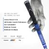 Multi -Compound Golf Grips, Standard Size All-Weather Control Thread Technology Rubber Combine with Carbon Yard, Anti-Slip-Set of 13(Dark-blue,Standard size) view 4