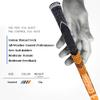 Multi -Compound Golf Grips, Standard Size All-Weather Control Thread Technology Rubber Combine with Carbon Yard, Anti-Slip-Set of 13(Orange,Standard Size) view 4