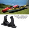Acouto Kayak Paddle Holder Clips 1 Pair Durable Plastic Paddle Oar Holder Clips Keeper Kayak Paddle Accessories for Kayaks Canoes Rowing Boats view 2