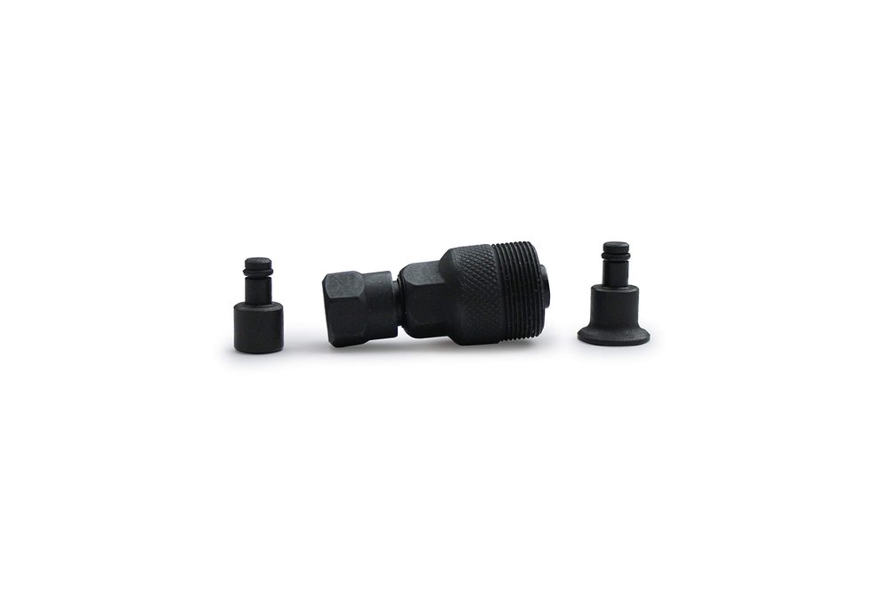 Pedro's Unisex Adult Compact Crank Remover, Black, Taper and Splined Axles