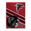 Northwest NFL Atlanta Falcons Unisex-Adult Raschel Throw Blanket, 60" x 80", Slant view 1