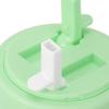 600ml Outdoor Portable Dual Use Two Straws Water Bottle Couple Cup Drinking Bottle Leakproof and Sports Bottle for Hiking Camping(Green) view 4