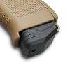 Milspin Weighted Magazine Base Plate Compatible with Glock Gen 1-5 | Beef Jones | Accessories (Armor Black, Models G17 17L 18 19 19X 22-24 26 27 31 34 35 45) view 1