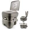HongK- Outdoor/Indoor 20L 5 Gallon Portable Toilet Flush Travel Camping Potty Commode view 1