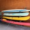 ReRackiT - Outdoor or Indoor Wall Mounted Poly Kayak Rack, SUP Rack - Stackable (Holds 3 Rack Kayaks/SUPs)) view 2