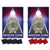 Customizable Police Cornhole Game - Police Bag Toss Game - 8 Bags Included Wooden Boards - Custom Unit Name view 1