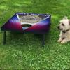 Customizable Police Cornhole Game - Police Bag Toss Game - 8 Bags Included Wooden Boards - Custom Unit Name view 3