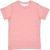 RABBIT SKINS Toddler Harborside Mlange Short Sleeve Jersey Tee, Mauvelous Melange, 5/6 view 1