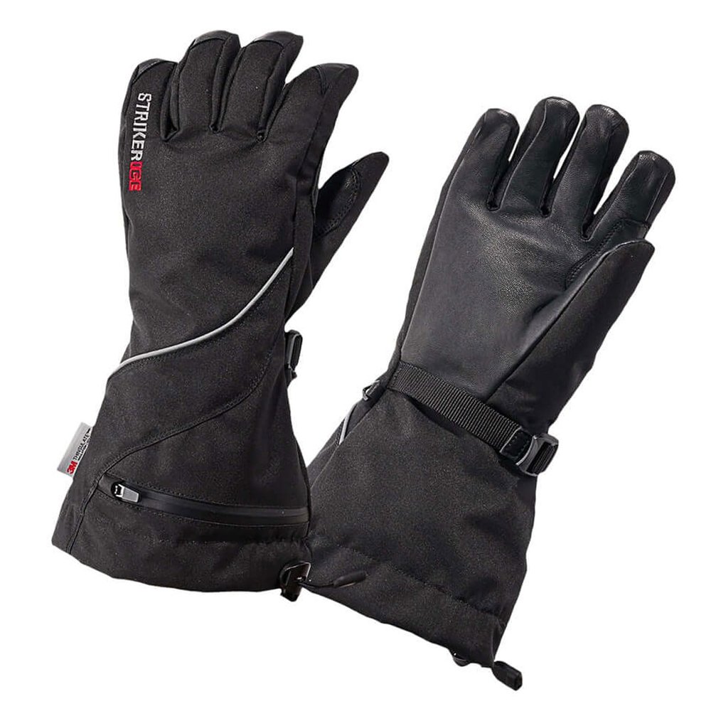 Striker Women's Mirage Waterproof Breathable Insulated Outdoor Ice Fishing Gloves with Adjustable Wrist and Gauntlet Closures, Small