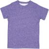 RABBIT SKINS Toddler Harborside Mlange Short Sleeve Jersey Tee, Purple Melange, 2T view 1