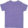 RABBIT SKINS Toddler Harborside Mlange Short Sleeve Jersey Tee, Purple Melange, 2T view 3