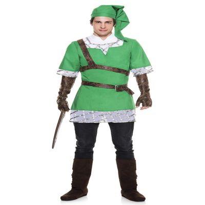 Men's Legendary Elf Costume As Shown Medium
