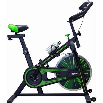CENTURFIT Bicicleta Fija 10 kg Bicicleta Spinning Rueda 10 Kg Excelente Calidad Bicicleta Estacionaria Ajustable Bicicleta Estatica Silenciosa Bicicleta Fija para Ejercicio