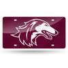 Rico Industries NCAA Southern Illinois Salukis Laser Inlaid Metal License Plate Tag view 1
