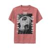 Fifth Sun Boys' Performance Tee, Red Heather, Medium view 1