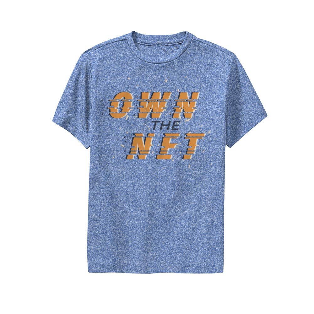 Fifth Sun Boys' Performance Tee, Royal Heather, Medium