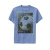 Fifth Sun Boys' Performance Tee, Royal Heather, Medium view 1