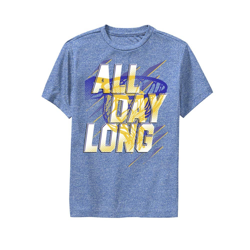 Fifth Sun Boys' Performance Tee, Royal Heather, X-Large