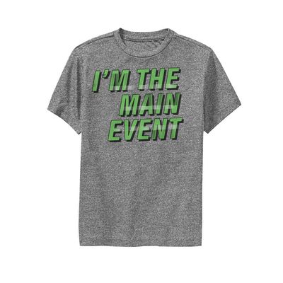 Fifth Sun Boys' Performance Tee, Charcoal Heather, Medium