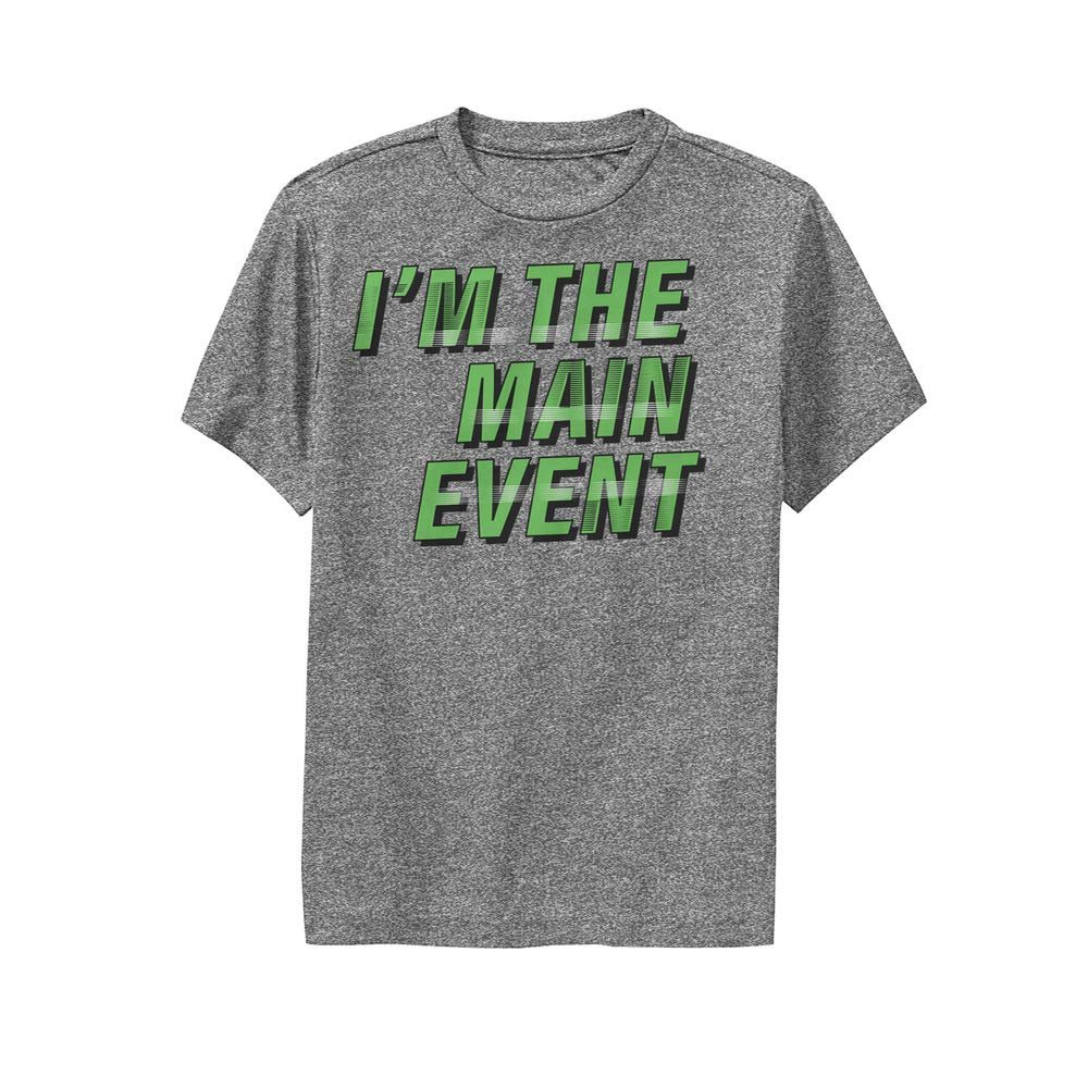Fifth Sun Boys' Performance Tee, Charcoal Heather, Medium