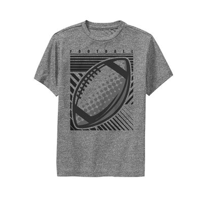 Fifth Sun Boys' Performance Tee, Charcoal Heather, Medium