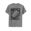 Fifth Sun Boys' Performance Tee, Charcoal Heather, Medium view 1