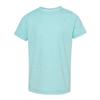 RABBIT SKINS Toddler Harborside Mlange Short Sleeve Jersey Tee, Caribbean Melange, 5/6 view 1