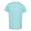 RABBIT SKINS Toddler Harborside Mlange Short Sleeve Jersey Tee, Caribbean Melange, 5/6 view 2