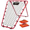 GoSports Basketball Rebounder with Adjustable Frame, Rubber Grip Feet and Sandbags - Portable Passback Training Aid view 1