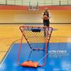 GoSports Basketball Rebounder with Adjustable Frame, Rubber Grip Feet and Sandbags - Portable Passback Training Aid view 3
