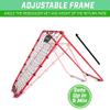 GoSports Basketball Rebounder with Adjustable Frame, Rubber Grip Feet and Sandbags - Portable Passback Training Aid view 4