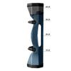 BOSU Surge Storm Heavy-Duty 60 Pound Water-Filled Adaptable Hydro-Inertia Home Total Body Workout Free Weight Tube, 60, Clear/Black view 2
