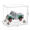 Better Display Cases Versatile Clear Acrylic Display Case - Medium Rectangle Box with Gold Risers and Clear Base 14" x 8" x 8.5" (A011-GR) view 2