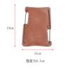 SHARROW Archery Leather Arm Guard Adjustable Protective Gear Armguard Bow Bracers Hunting Shooting Brown view 2